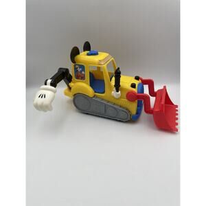 Disney Junior Mickey Bulldozer Toy with Sounds & Lights Tested Works